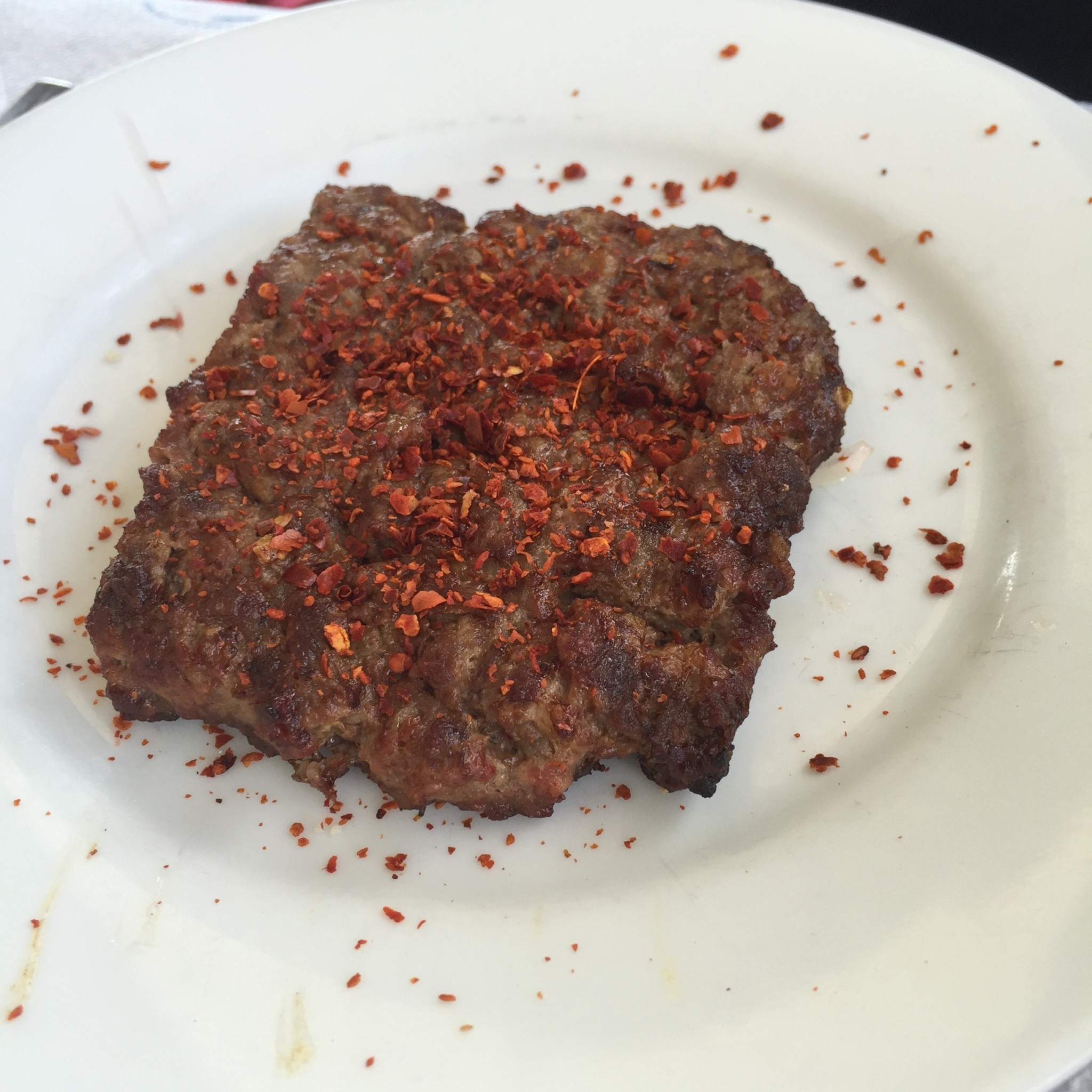 Satır Et / Meat Cut With Chopping Knife