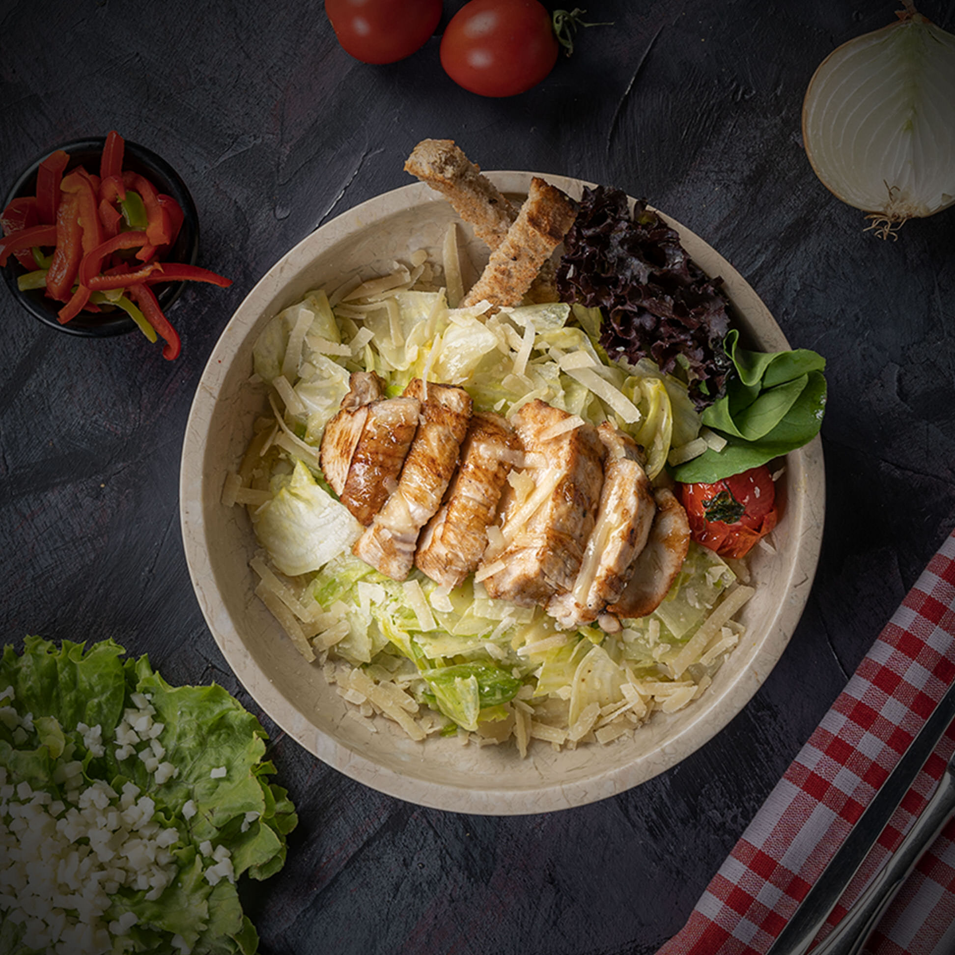 Tavuklu Salata / Chickken Salad