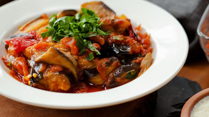 Soslu Patlıcan / Auberinge With Sauce